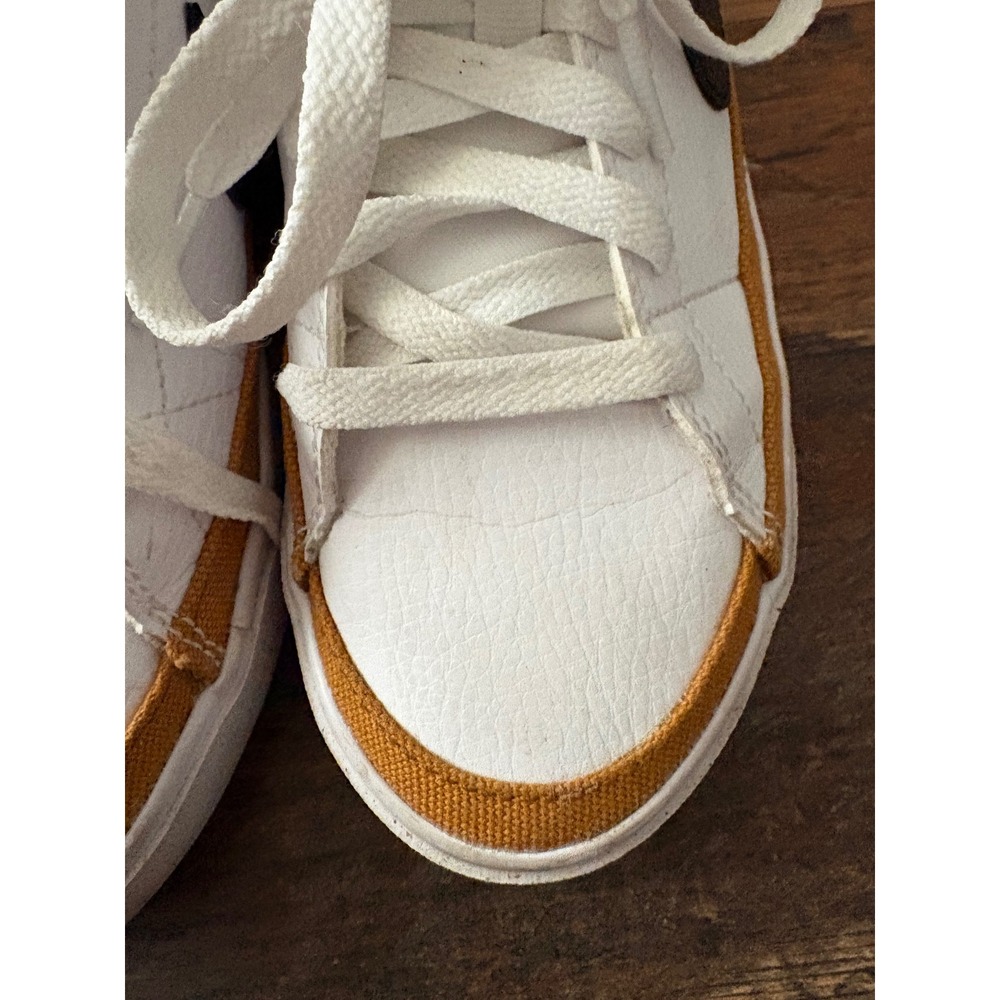 Nike Court Legacy Next Nature Womens Shoes White Black Ochre DH3161-100 Size 6 - Picture 9 of 11